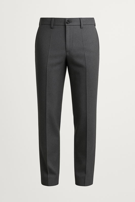 Men’s Navy Blue Slim Fit Formal Trousers